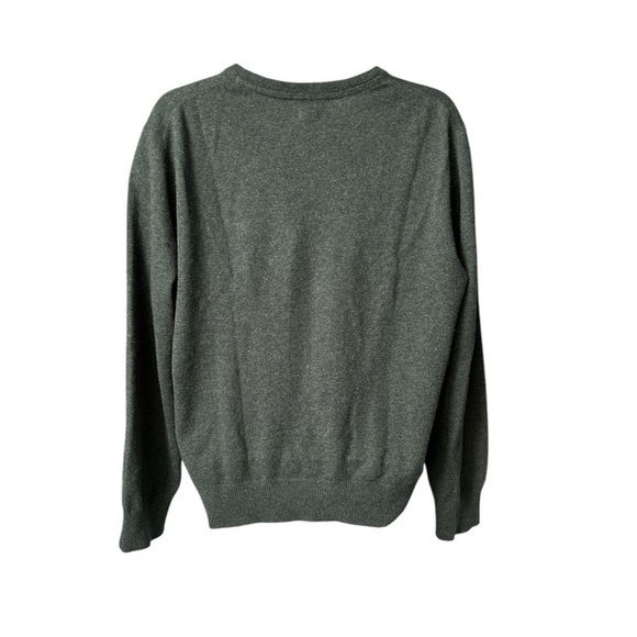 L. L. Bean 100% Cashmere V Neck Sweater, Men’s  Size Large - Picture 4 of 8